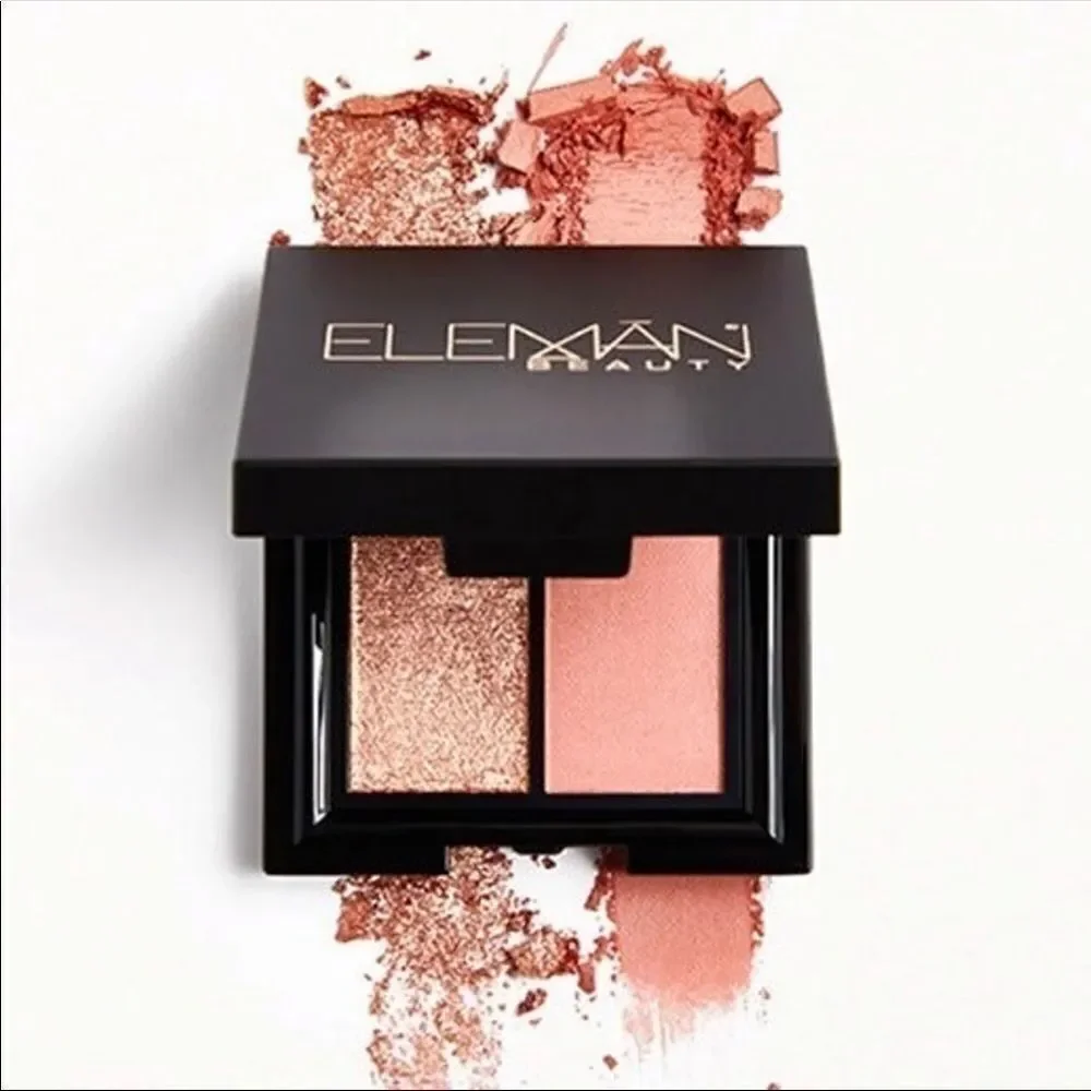 ELEMAN BEAUTY Eyeshadow Duo in Illuminate & Amalfi